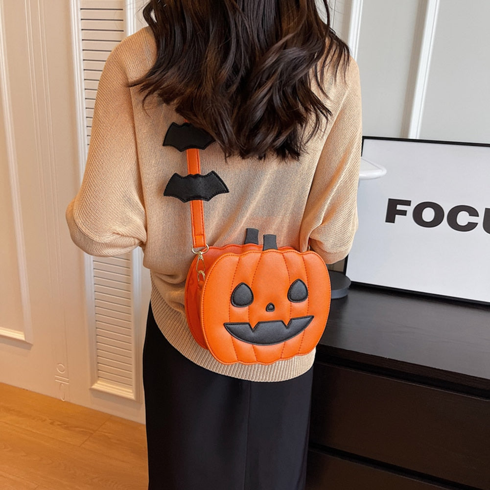 Pumpkin Purse Shoulder Bag