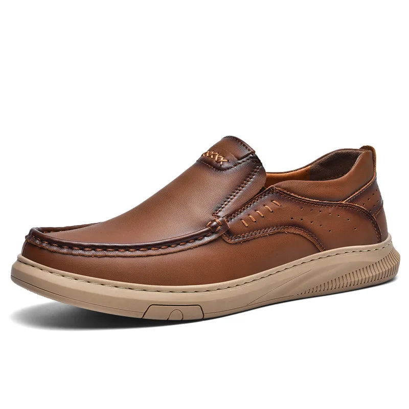 Stiloso Airy Leather Loafers