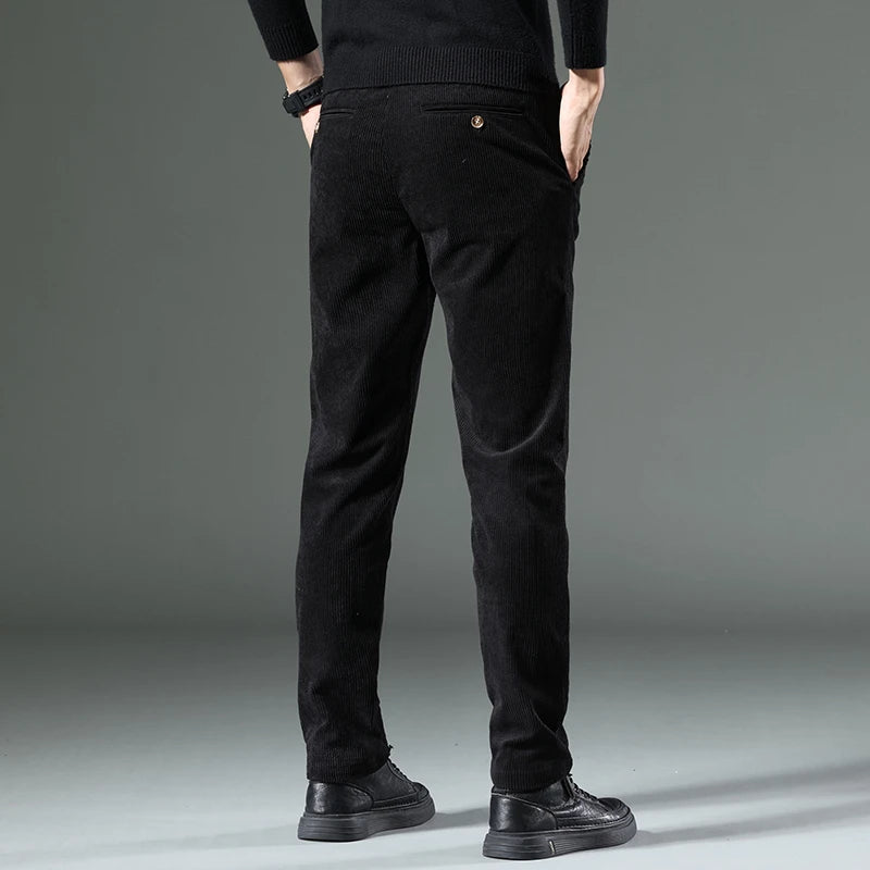 Calvini Slim-Fit Corduroy Pants