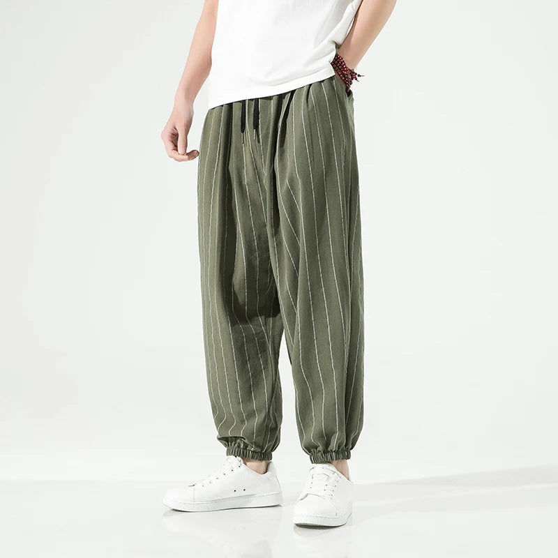 Men's Parallelus Striped Sweats