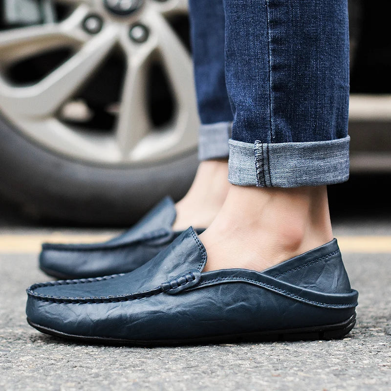 Sunrise Leather Moccasins