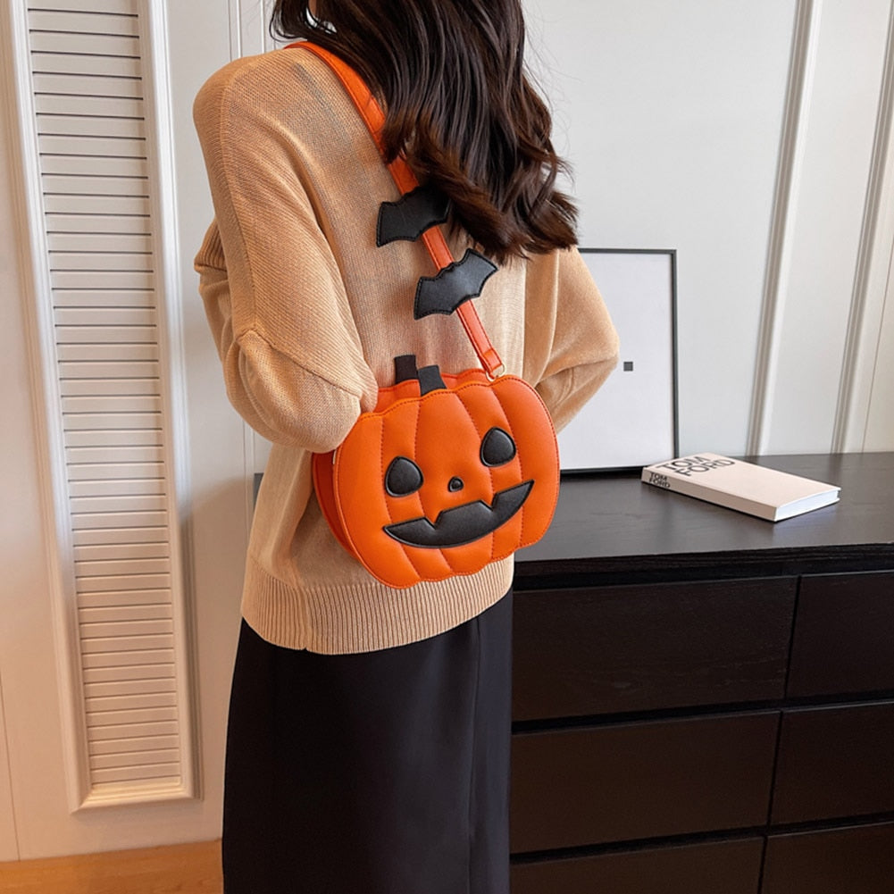 Pumpkin Purse Shoulder Bag