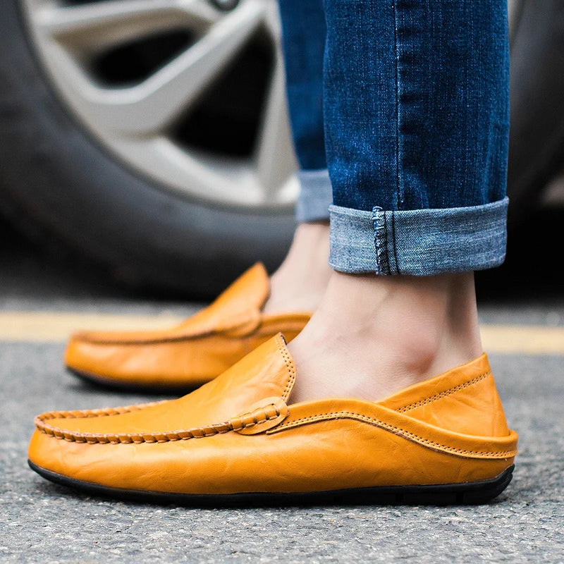 Sunrise Leather Moccasins