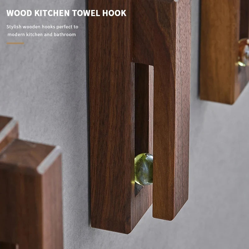 Verena Wooden Wall Hooks