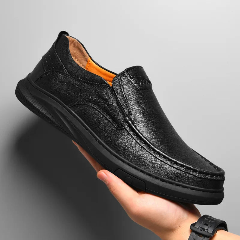 Stiloso Airy Leather Loafers