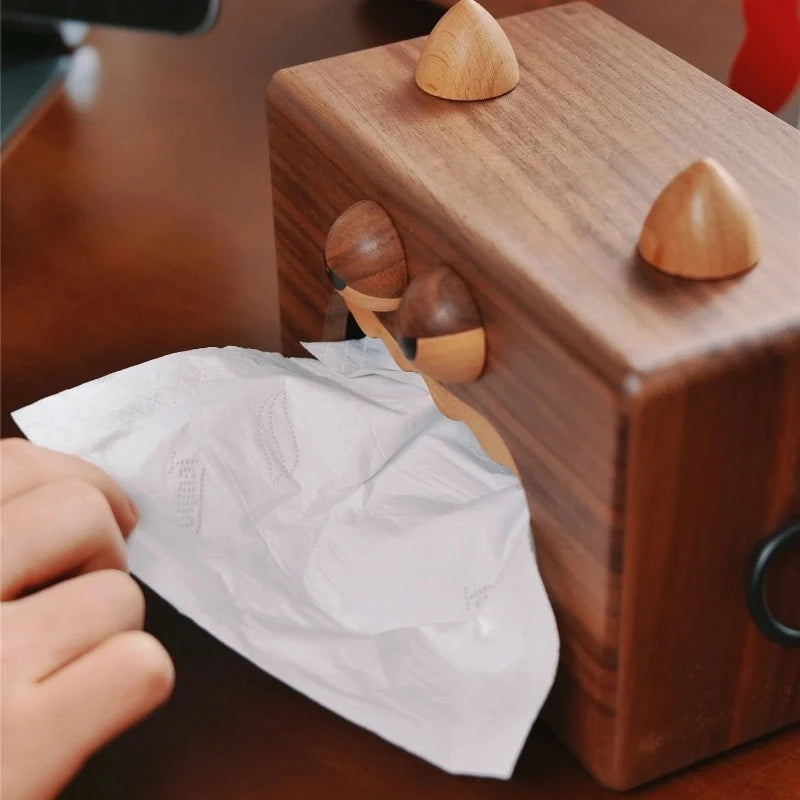 Grumpy Tissue Box